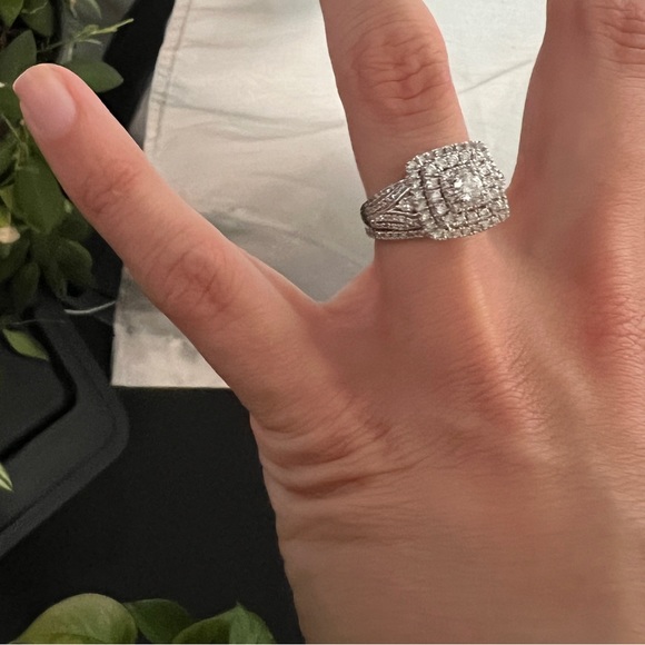 Size 5 wedding band set - Picture 3 of 5